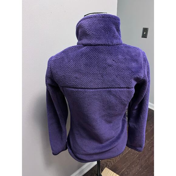 Patagonia Snap-T Fleece Jacket Womens Polartec Thermal Pro Purple Pullover xs - Picture 5 of 6
